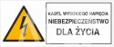 KABEL WYSOKIEGO NAPIĘCIA. NIEBEZPIECZEŃSTWO DLA ŻYCIA KABEL WYSOKIEGO NAPIĘCIA. NIEBEZPIECZEŃSTWO DLA ŻYCIA
