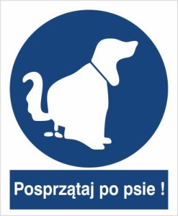 NAKAZ SPRZĄTANIA PO PSIE