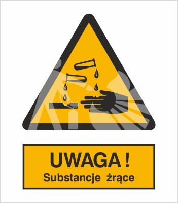 OSTRZEŻENIE PRZED SUBSTANCJAMI ŻRĄCYMI