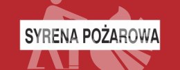 SYRENA POŻAROWA