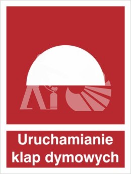 URZĄDZENIE DO URUCHOMIANIA KLAP DYMOWYCH