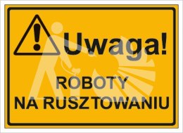 UWAGA! ROBOTY NA RUSZTOWANIU