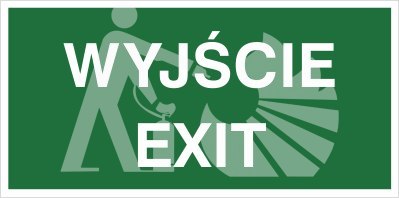 WYJŚCIE EXIT