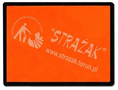 Tablica gładka pomarańczowa ADR 300x400mm