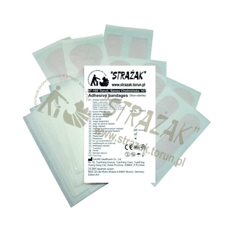 Zestaw plastrów opatrunkowych (14szt) DIN13164 Zestaw plastrów opatrunkowych (14szt) DIN13164