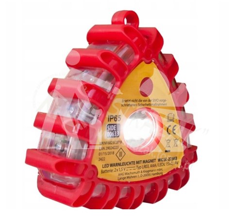 Lampa ostrzegawcza LED z magnesem Lampa ostrzegawcza LED z magnesem