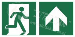 Piktogram na lampę ewakuacyjną