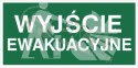 Piktogram na lampę ewakuacyjną Piktogram na lampę ewakuacyjną
