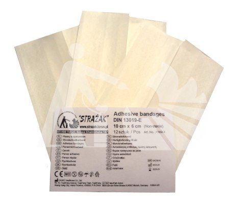 Plaster z opatrunkiem 10x6cm (12szt.) Plaster z opatrunkiem 10x6cm (12szt.)