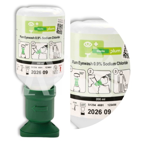Aparat do płukania oka Plum 200 ml (4691) Aparat do płukania oka Plum 200 ml (4691)