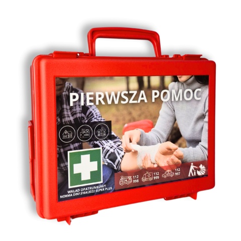 Apteczka pierwszej pomocy AZP-7 DIN13164 SUPER PLUS Apteczka pierwszej pomocy AZP-7 DIN13164 SUPER PLUS