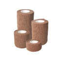 Opaska bandaż kohezyjny coban samoprzylepny 5cm x 4,5m - khaki
