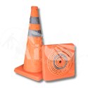 Pachołek drogowy składany odblaskowy ostrzegawczy 50cm
