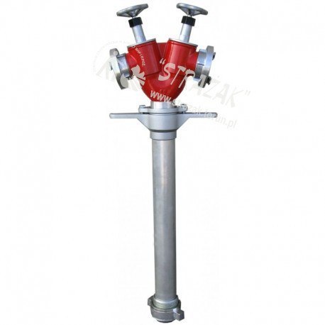 Stojak hydrantowy DN 80 2x52 B/CC Stojak hydrantowy DN 80 2x52 B/CC