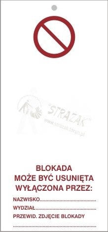 TABLICZKA blokada może być usunięta... TABLICZKA blokada może być usunięta...