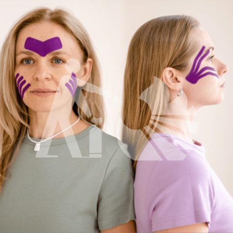 Taśma kinezjologiczna KINESIO TAPE 1cm x 5m - różowa Taśma kinezjologiczna KINESIO TAPE 1cm x 5m - różowa