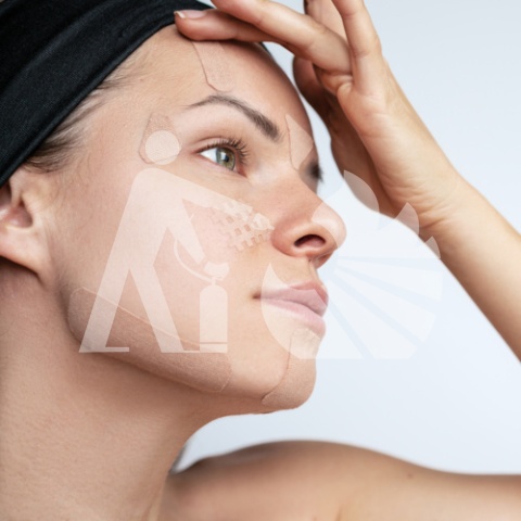 Taśma kinezjologiczna KINESIO TAPE 1cm x 5m - różowa Taśma kinezjologiczna KINESIO TAPE 1cm x 5m - różowa