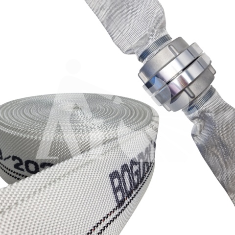 Wąż tłoczny W-52-20-ŁA z wkładką PU (CNBOP)