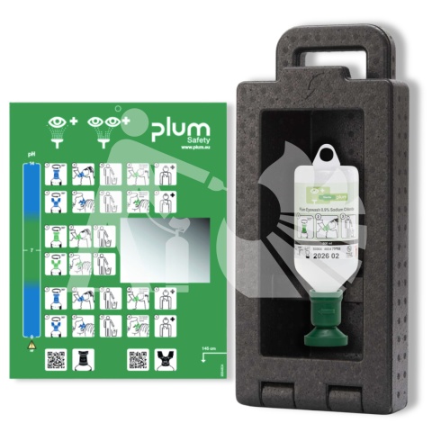 Zamykana stacja do płukania oczu PLUM iBOX1 (4902) Zamykana stacja do płukania oczu PLUM iBOX1 (4902)