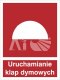 URZĄDZENIE DO URUCHOMIANIA KLAP DYMOWYCH - folia fotoluminescencyjna