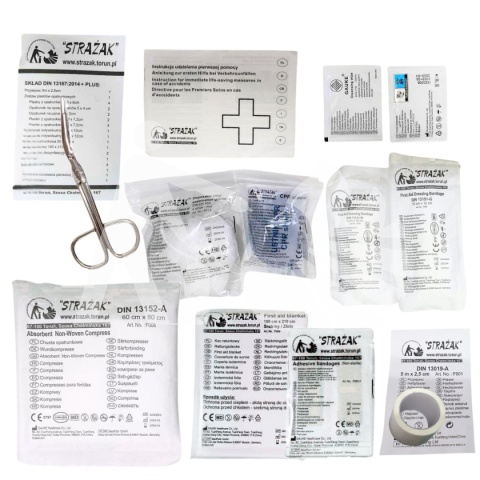 Wkład do apteczki DIN 13167