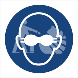 M07 – NAKAZ STOSOWANIA PRZYCIEMNIANYCH GOGLI OCHRONNYCH M07 – NAKAZ STOSOWANIA PRZYCIEMNIANYCH GOGLI OCHRONNYCH