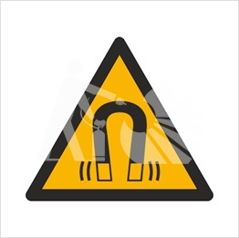 W06 – OSTRZEŻENIE PRZED SILNYM POLEM MAGNETYCZNYM