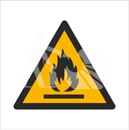 W21 – OSTRZEŻENIE PRZED SUBSTANCJAMI ŁATWOPALNYMI