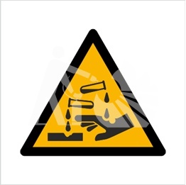 W23 – OSTRZEŻENIE PRZED SUBSTANCJAMI ŻRĄCYMI