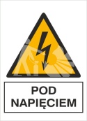 POD NAPIĘCIEM - folia magnetyczna POD NAPIĘCIEM - folia magnetyczna