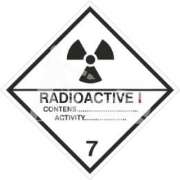 MATERIAŁY PROMIENIOTWÓRCZE, KATEGORIA I