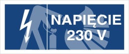 NAPIĘCIE 230V - płyta sztywna
