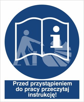 PRZED PRZYSTĄPIENIEM DO PRACY PRZECZYTAJ INSTRUKCJĄ - płyta sztywna PRZED PRZYSTĄPIENIEM DO PRACY PRZECZYTAJ INSTRUKCJĄ - płyta sztywna