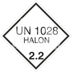 UN 1028 HALON 2,2